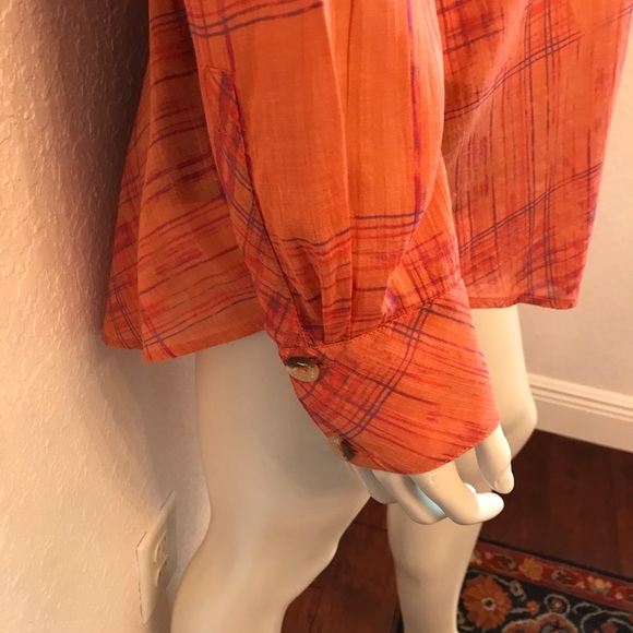 Free People Shore Vibes Button Down Shirt - Picture 9 of 16